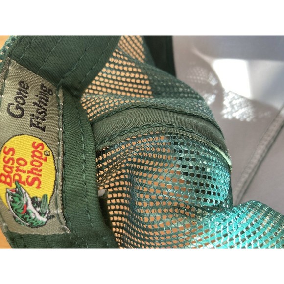 Bass Pro Shops Hat Outdoor Fishing Baseball Trucker Mesh Cap Adjustable SnapBack - Picture 8 of 8